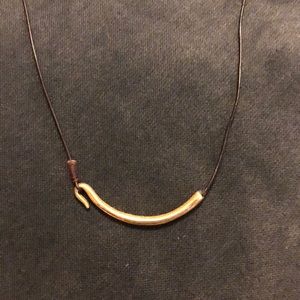 Long hook necklace